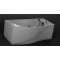 Акриловая ванна Aquanet Borneo 170x90 L
