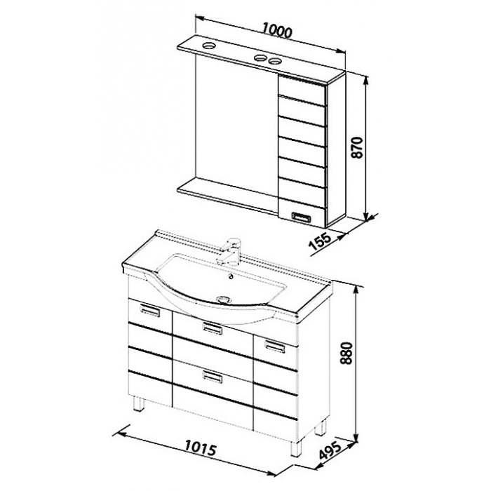 Am pm joy f85a02100. Высота подвесной тумбочки с раковиной от пола Aquanet. Мебель для ванной Лябель v&b100 чертеж. Мойдодыр комплект Акванет. Высота Мойдодыра с раковиной стандарт.
