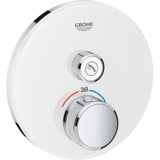 Термостат Grohe Grohtherm SmartControl 29150LS0 для душа, moon white