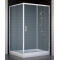 Душевой уголок Vegas Glass ZP+ZPV 120*100 01 10 профиль белый, стекло сатин