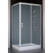 Душевой уголок Vegas Glass ZP+ZPV 100*80 01 10 профиль белый, стекло сатин