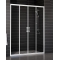 Душевая дверь в нишу Vegas Glass Z2P 220 01 01 профиль белый, стекло прозрачное