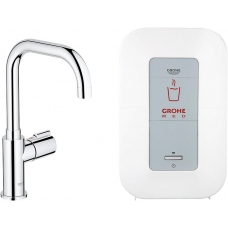 Кран Grohe Red Mono 30147000 с водонагревателем