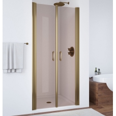 Душевая дверь в нишу Vegas Glass E2P 0075 05 05 профиль бронза, стекло бронза