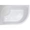 Душевой уголок Royal Bath RB 8120BK-C-L с поддоном