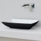 Раковина ArtCeram Jazz JZL002 black&white