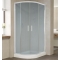 Душевой уголок Vegas Glass ZS-F 90*80 01 10 профиль белый, стекло сатин