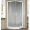 Душевой уголок Vegas Glass ZS 0090 01 02 профиль белый, стекло шиншилла