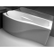 Акриловая ванна Aquanet Borneo 170x90 L