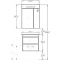 Мебель для ванной Smile Фреш 60 белая