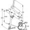 Смеситель Kludi O-CEAN 383450510 для раковины