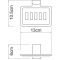 Мыльница Wasserkraft Leine K-5069White